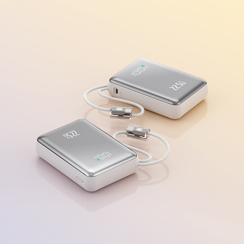 R-YM1227 (10000/20000 mAh 22.5W Battery Pack with USB-C in&Out LED Display,PD20W Fast charging)