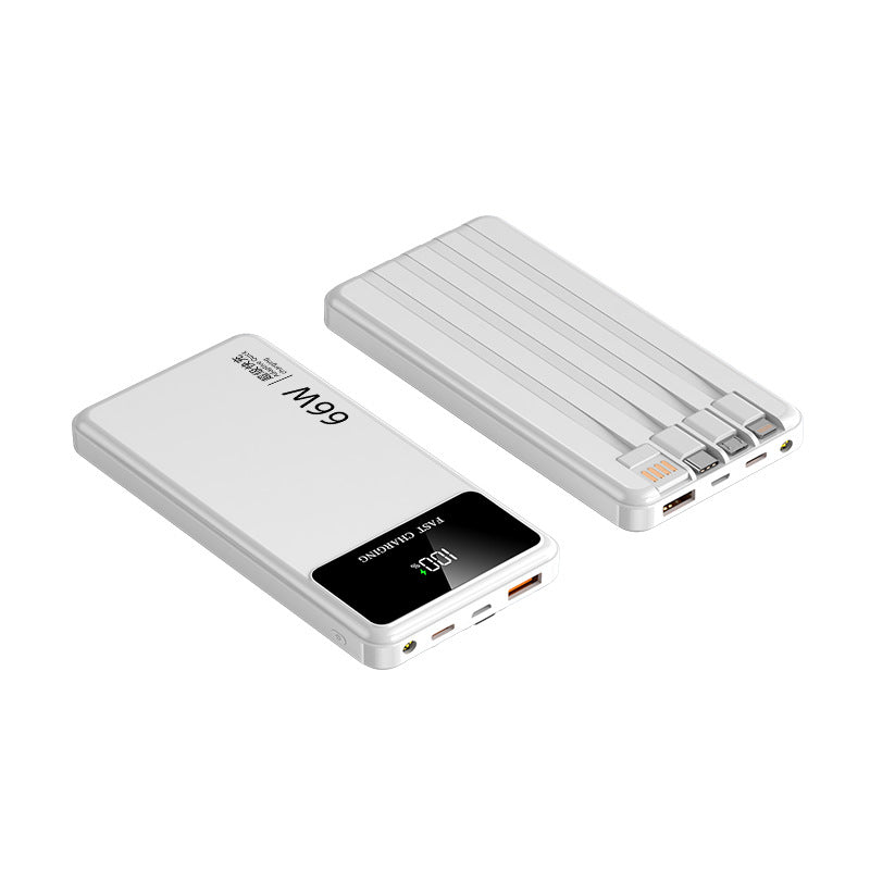R-B66 (10000 mAh 22.5W Battery Pack with USB-C in&Out LED Display)