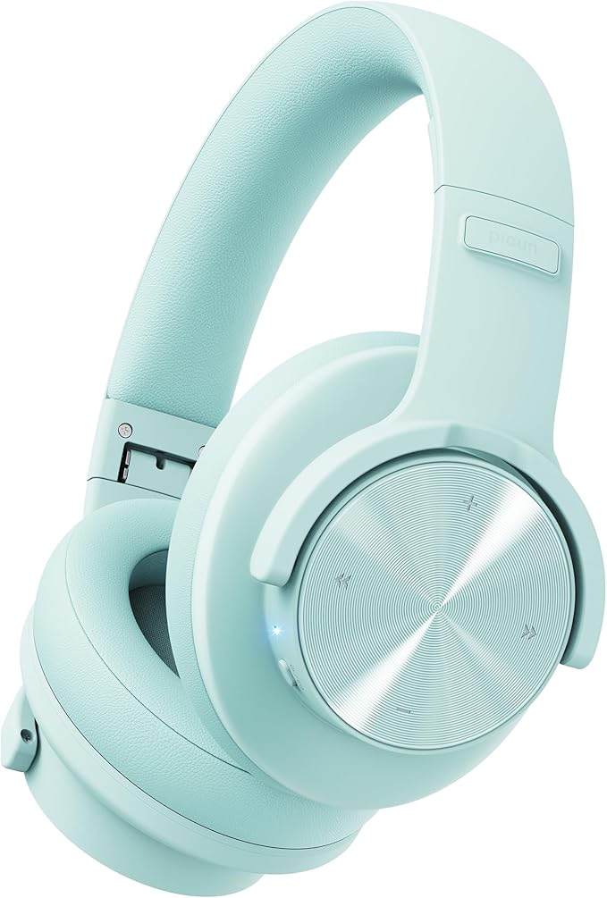 E828 (10H Playtime,Wireless Headphones Bluetooth Over The Ear Headset with Microphone)