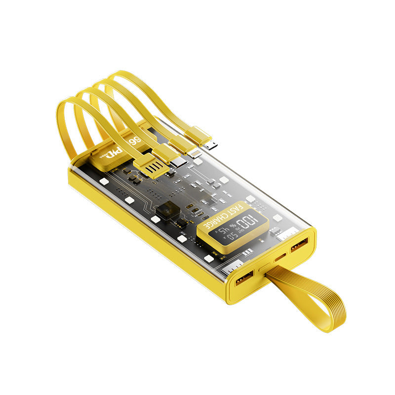 R-B004 (10000 mAh 22.5W Battery Pack with USB-C in&Out LED Display)