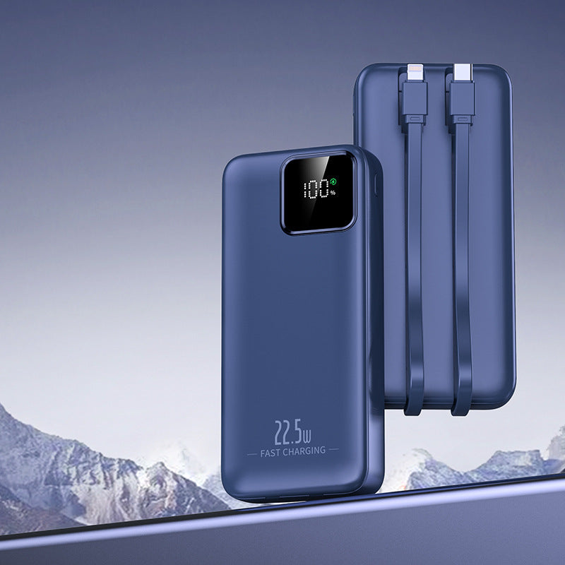 R-CK005 (10000 mAh 22.5W Battery Pack with USB-C in&Out LED Display)