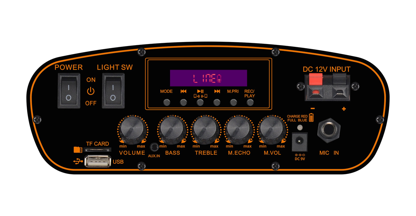 NDR-V15 (80W(Peak) Loud Speaker with Bass, 10H Playtime)