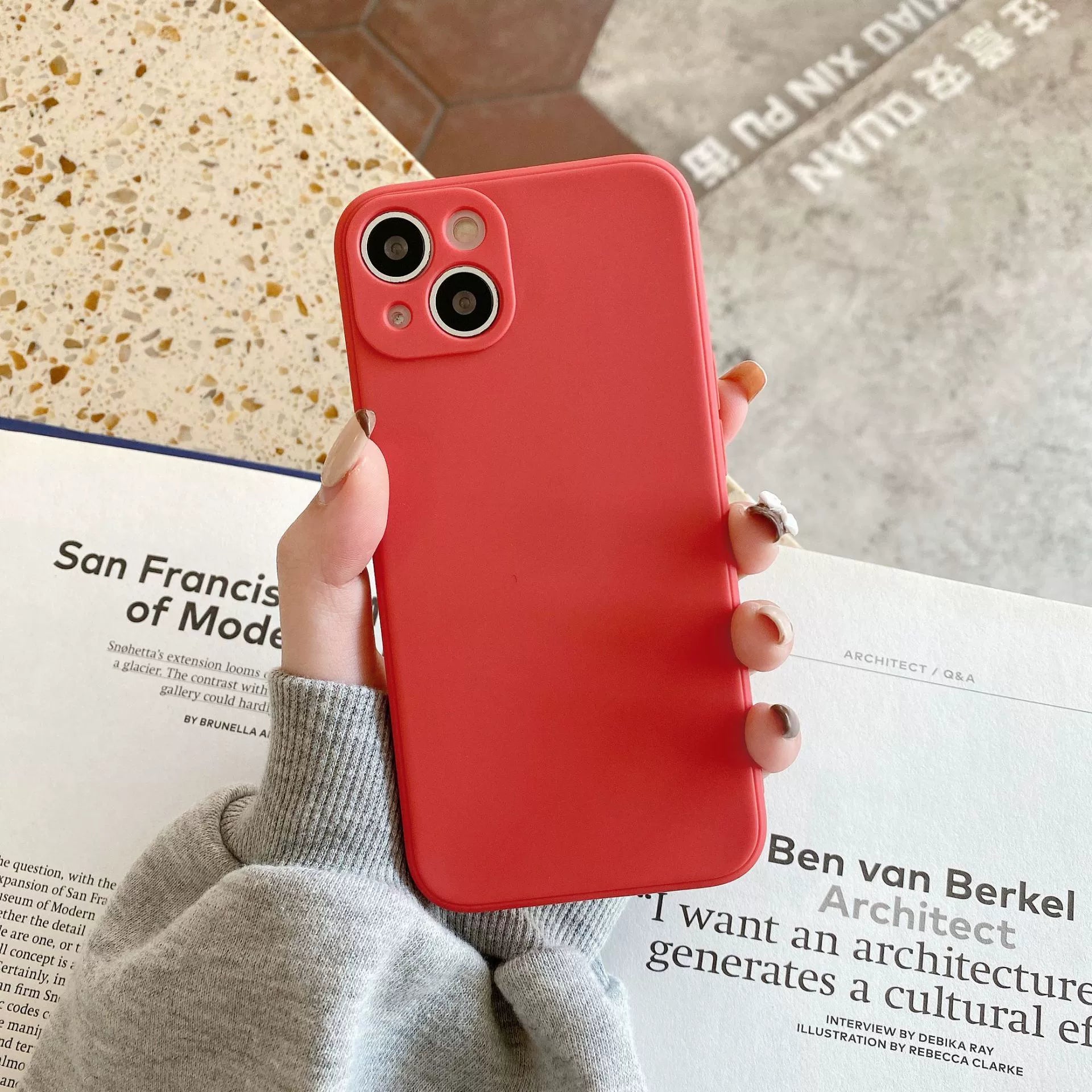 iPhone 11 Back Cover Case (TPU) Hawthorn Red
