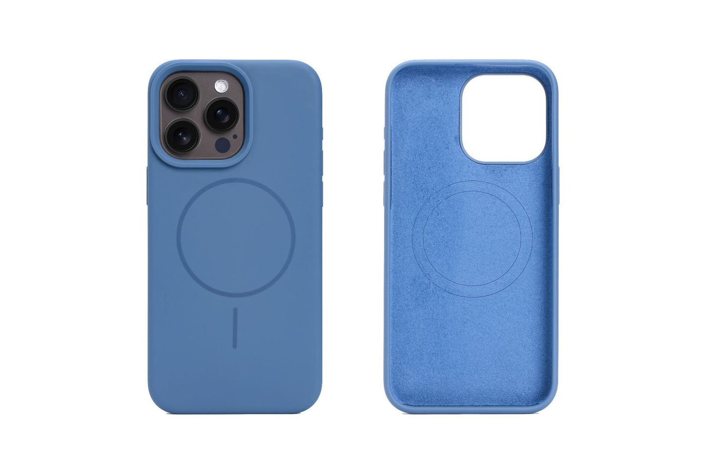 Liquid Silicone Case(Midnight Blue)16pro