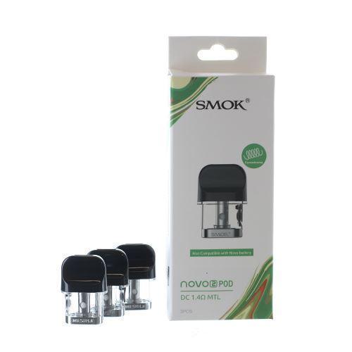 SMOK Novo 2 Replacement Pod Cartridge (Pack of 3)(1.4ohm MTL)