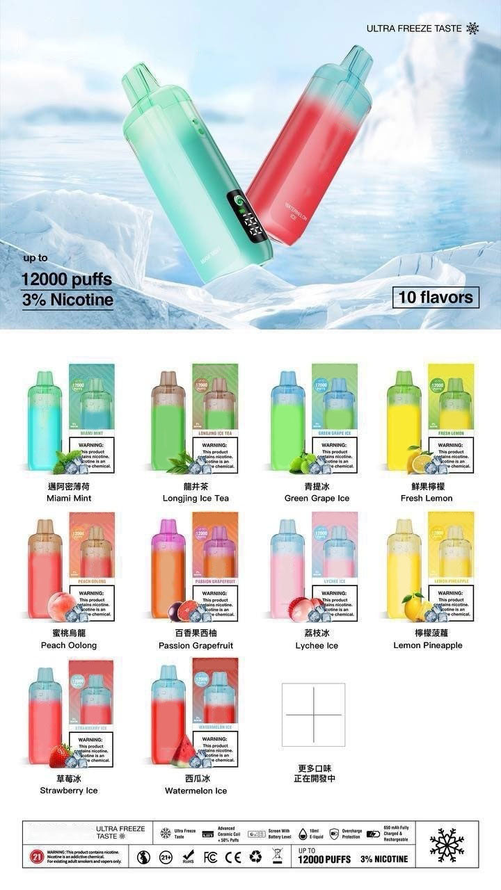 【 One-time 】 Ice Burst 12,000 Flavors ceiling