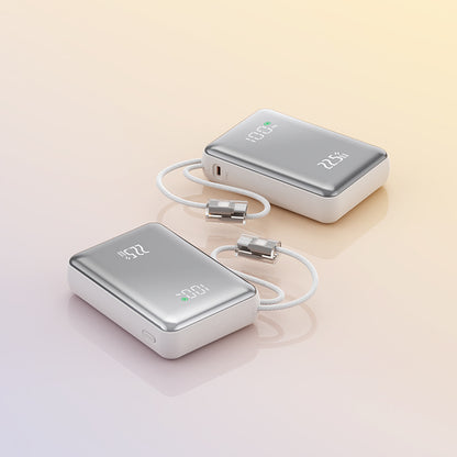 R-YM1227 (10000/20000 mAh 22.5W Battery Pack with USB-C in&Out LED Display,PD20W Fast charging)