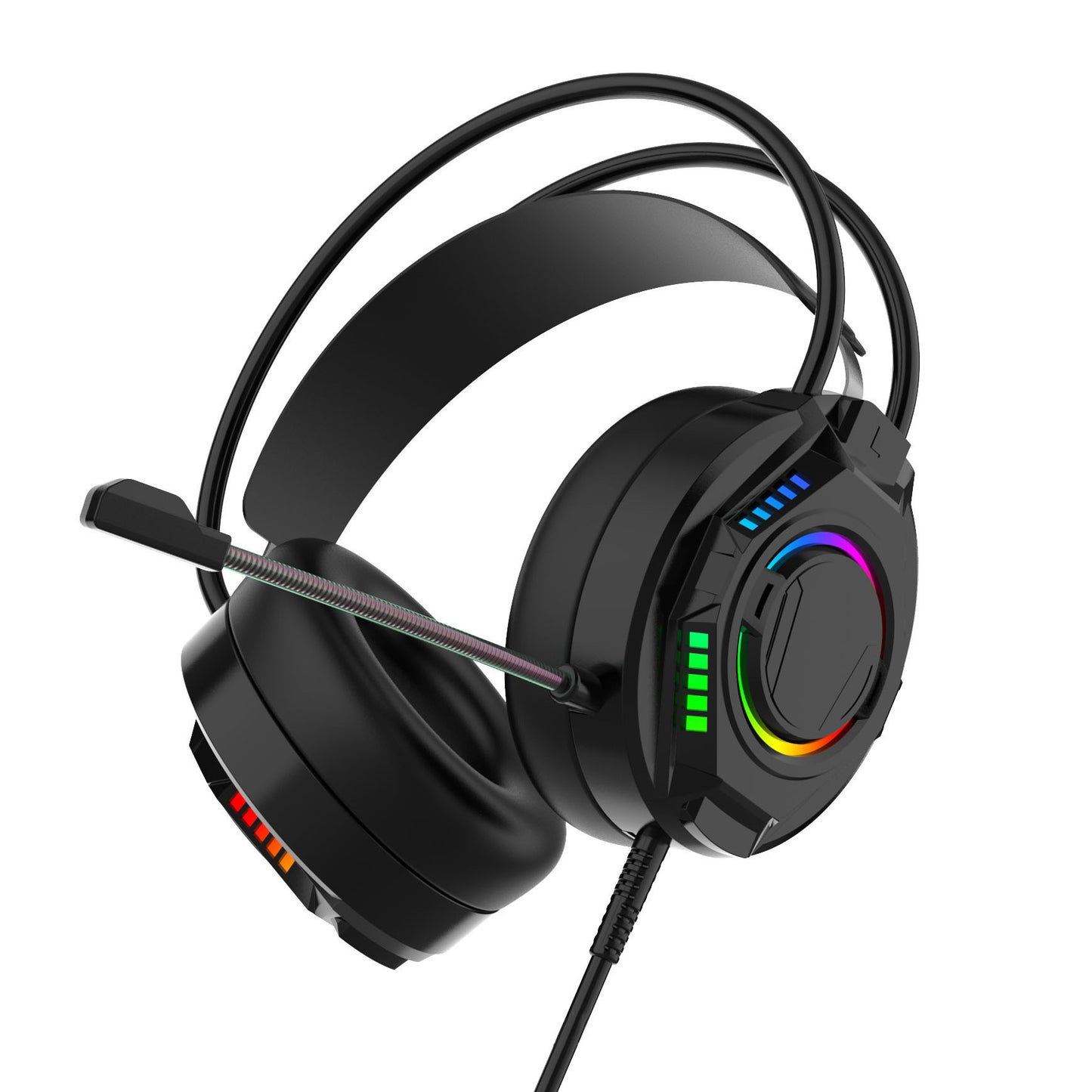 G502 （Wired Headphones,Noise Isolation Corded for 3.5mm Jack Ear Buds）