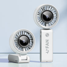 R-F137 (Handheld Portable Turbo Fan [8H Max Cooling Time], 4000mAh Type-C,Travel/Summer/Concerts/Lash, Gifts for Women)