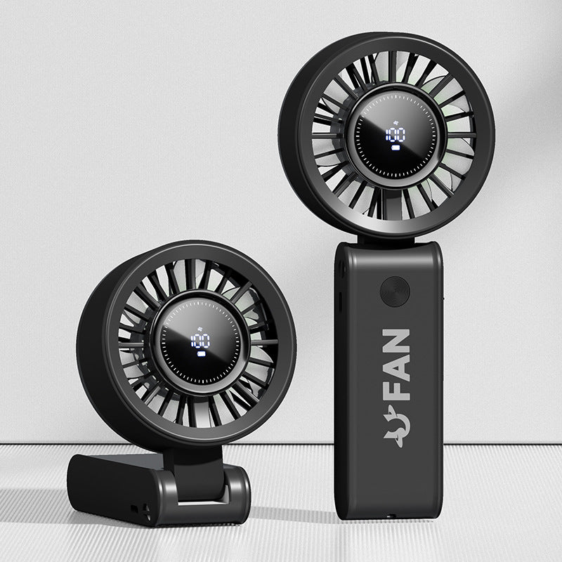 R-F137 (Handheld Portable Turbo Fan [8H Max Cooling Time], 4000mAh Type-C,Travel/Summer/Concerts/Lash, Gifts for Women)