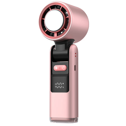 R-F138 (Handheld Portable Turbo Fan [8H Max Cooling Time], 4000mAh Type-C,Display Electricity in Real Time)