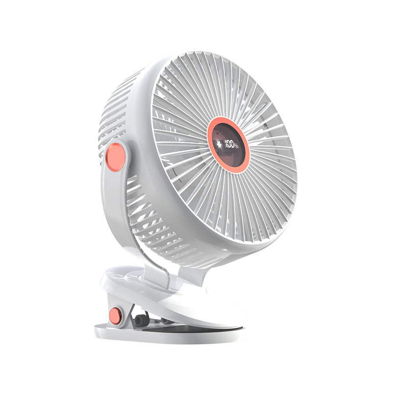 F002 (105° Adjustable Tilt & 10000mAh Rechargeable Battery[32H Max Cooling Time]Wall-Mounted Portable Fan for Home, Office, Travel )