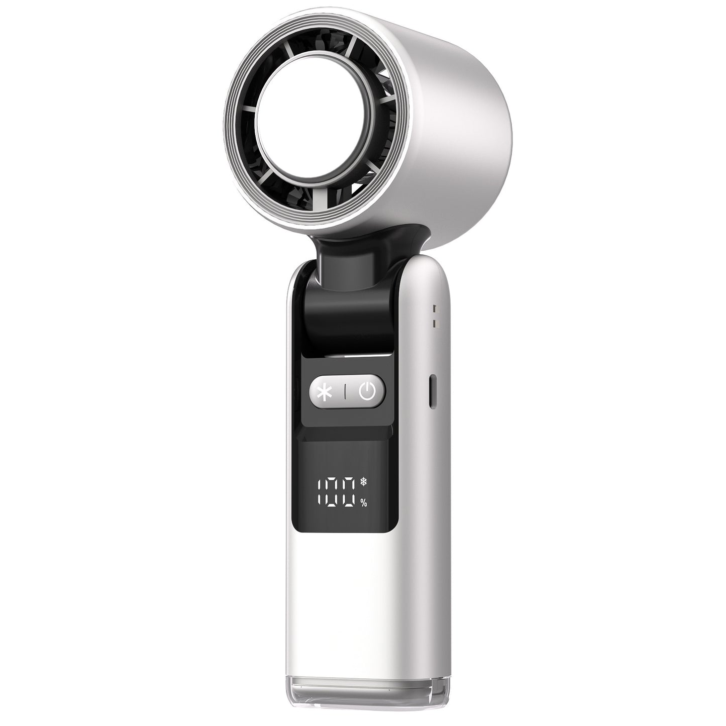 R-F138 (Handheld Portable Turbo Fan [8H Max Cooling Time], 4000mAh Type-C,Display Electricity in Real Time)
