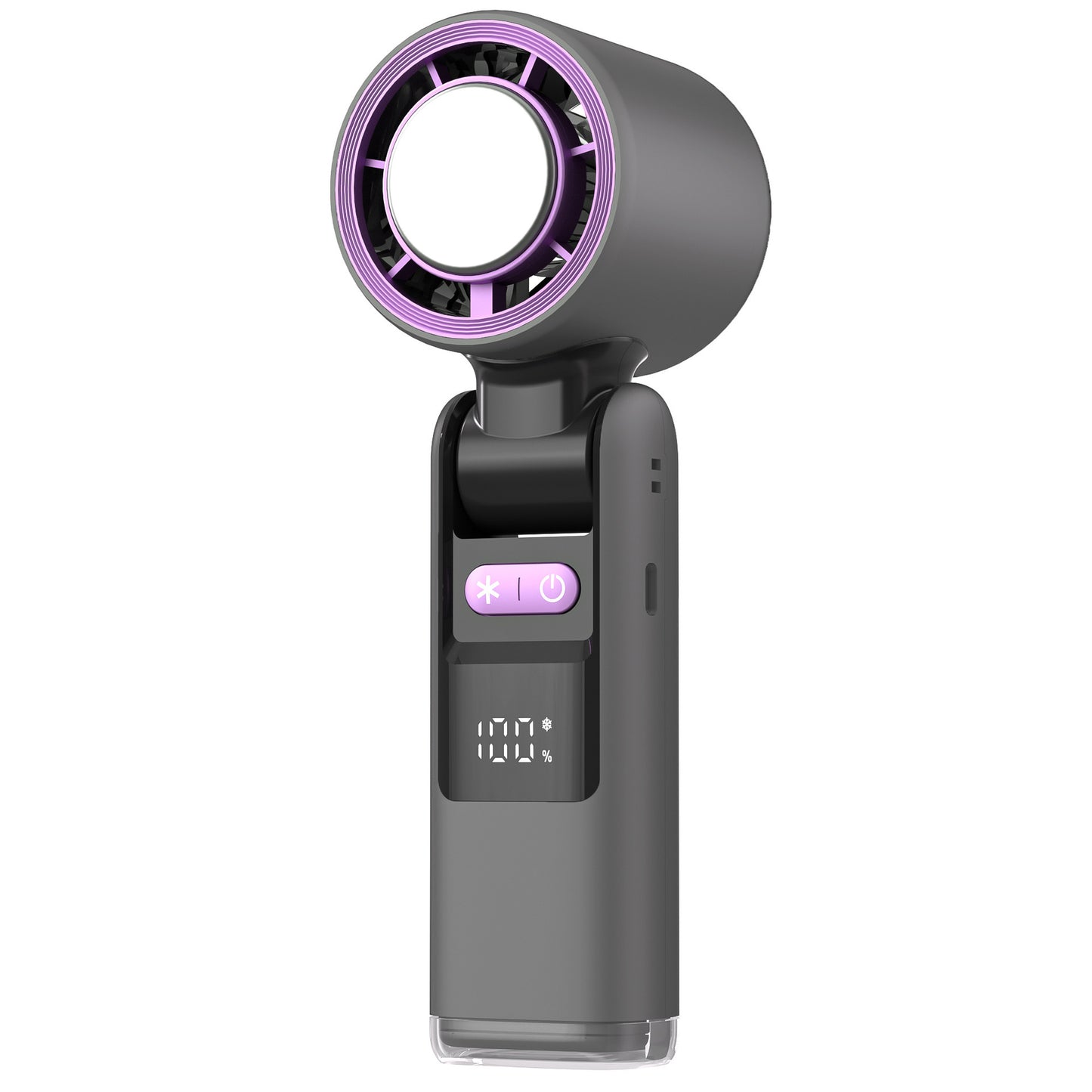 R-F138 (Handheld Portable Turbo Fan [8H Max Cooling Time], 4000mAh Type-C,Display Electricity in Real Time)