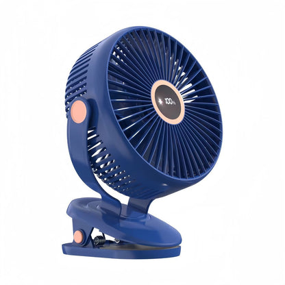 F002 (105° Adjustable Tilt & 10000mAh Rechargeable Battery[32H Max Cooling Time]Wall-Mounted Portable Fan for Home, Office, Travel )