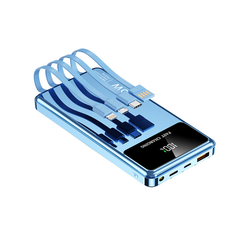 R-B66 (10000 mAh 22.5W Battery Pack with USB-C in&Out LED Display)