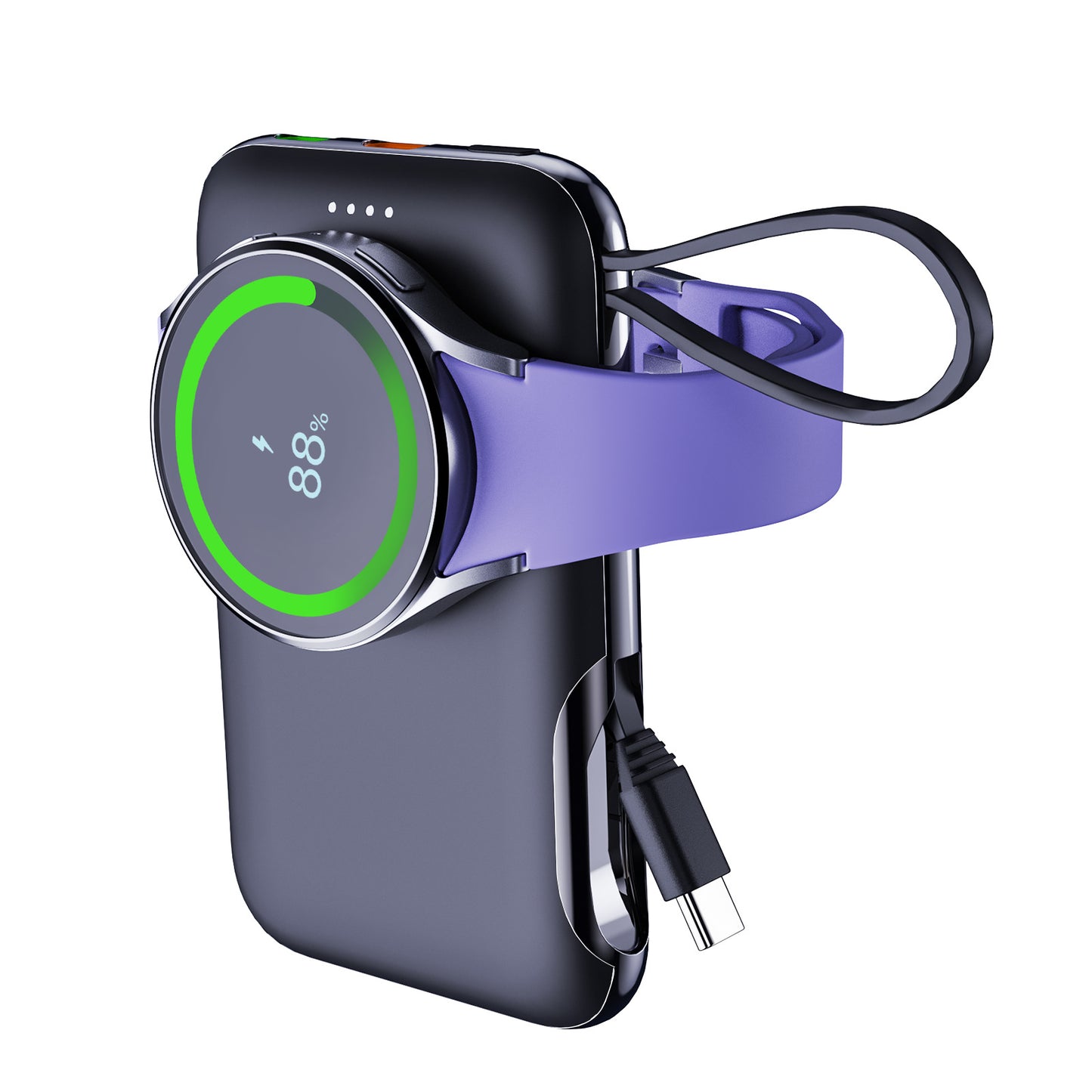 KC23 (5000 mAh 22.5W Battery Pack with USB-C in&Out LED Display)