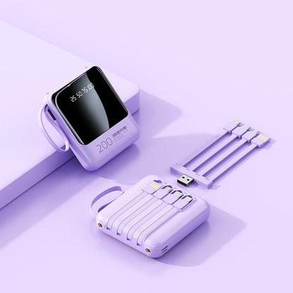 R-B737 (10000 mAh 22.5W Battery Pack with USB-C in&Out LED Display)