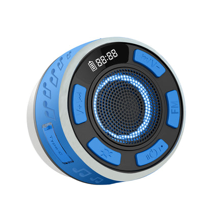 BK50 （Portable Bluetooth Speaker with Lights, Powerful Crystal Clear Sound,Bluetooth 5.1）