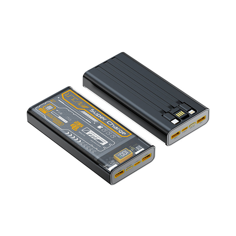 R-B 842 PRO (20000 mAh 22.5W Battery Pack with USB-C in&Out LED Display,100W Super Fast Charging,PD 20W Output)
