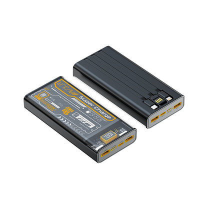 R-B 842 PRO (20000 mAh 22.5W Battery Pack with USB-C in&Out LED Display,100W Super Fast Charging,PD 20W Output)
