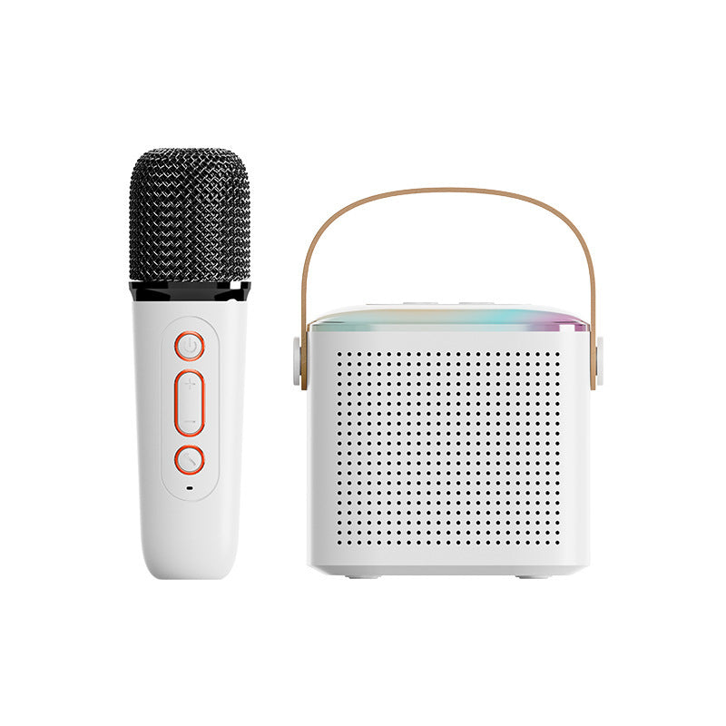 KS25 （Portable Bluetooth Speaker with Lights, Powerful Crystal Clear Sound）