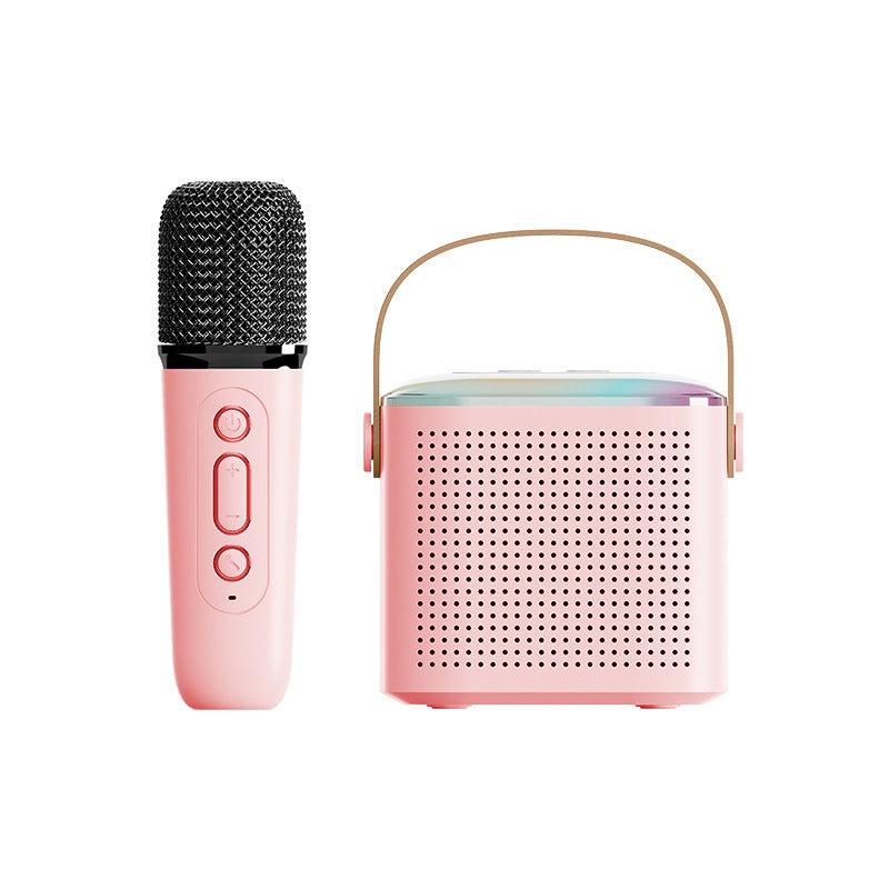 KS25 （Portable Bluetooth Speaker with Lights, Powerful Crystal Clear Sound）