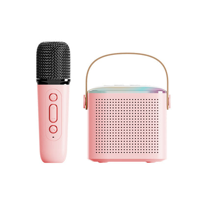 KS25 （Portable Bluetooth Speaker with Lights, Powerful Crystal Clear Sound）