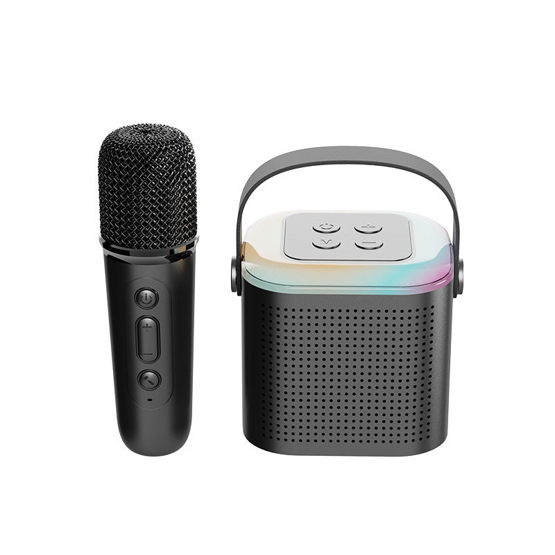 KS25 （Portable Bluetooth Speaker with Lights, Powerful Crystal Clear Sound）
