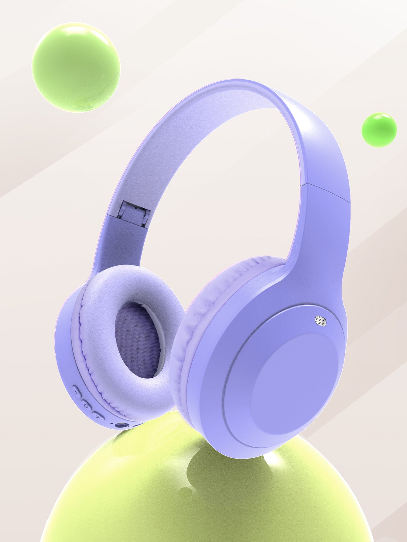 ER15 (Wireless Headphones Bluetooth Over The Ear Headset with Microphone,16H Playtime)