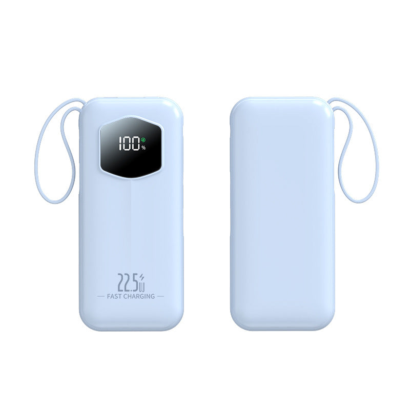 R-YM1122 (10000 mAh 22.5W Battery Pack with USB-C in&Out LED Display)