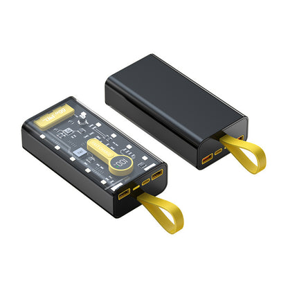 R-BS 06 (10000 mAh 22.5W Battery Pack with USB-C in&Out LED Display,PD Fast Charging)