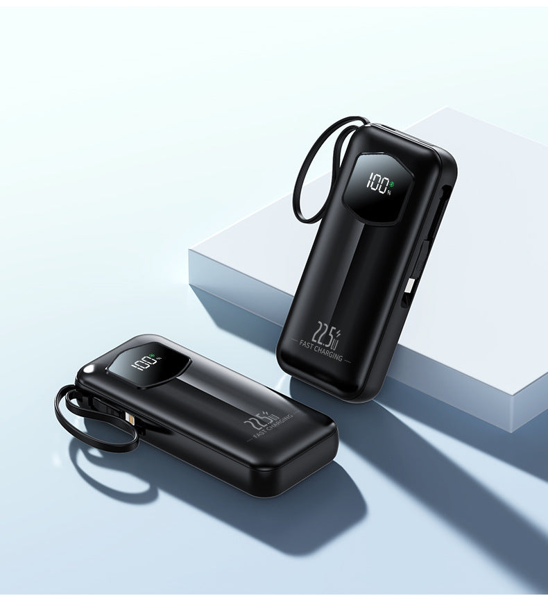 R-YM1122 (10000 mAh 22.5W Battery Pack with USB-C in&Out LED Display)