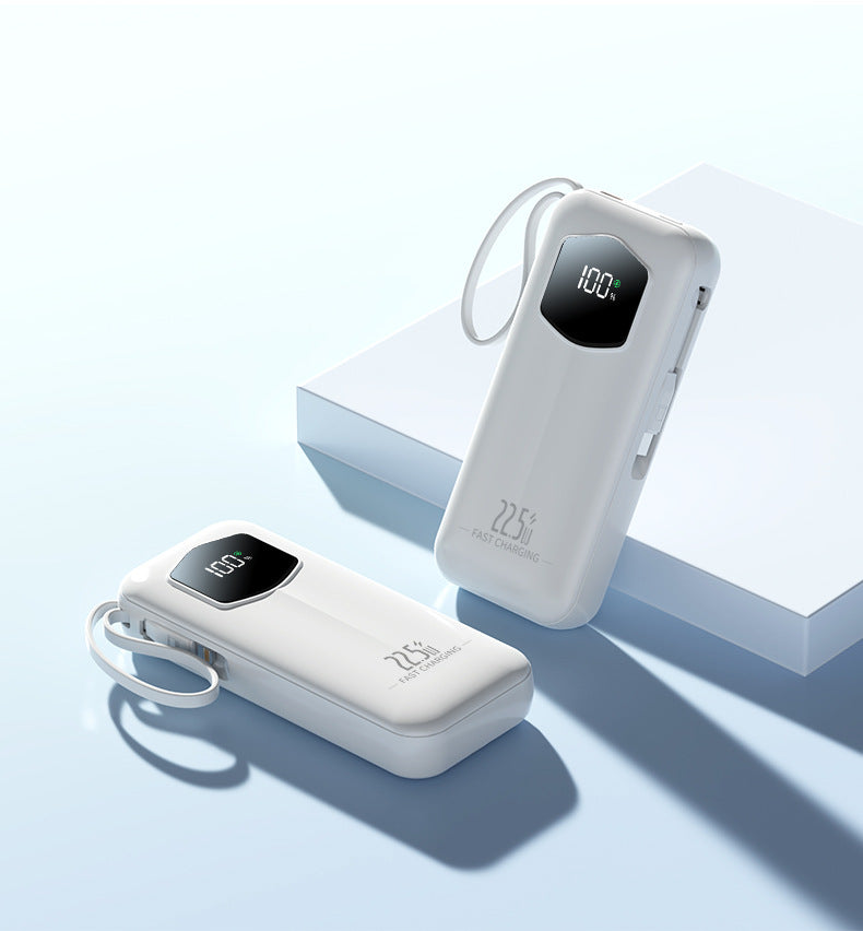 R-YM1122 (10000 mAh 22.5W Battery Pack with USB-C in&Out LED Display)