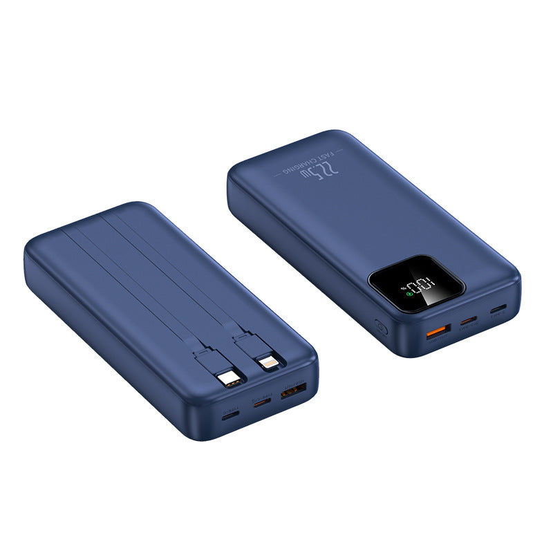 R-CK005 (10000 mAh 22.5W Battery Pack with USB-C in&Out LED Display)