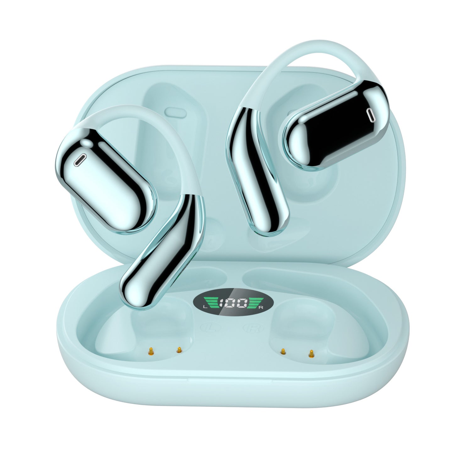 R-q16 (Wireless Earbuds with 8 Hours Playback)
