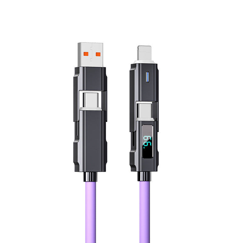 Lightning, Type-C,1m max 100w  R-1-to-4 USB-C