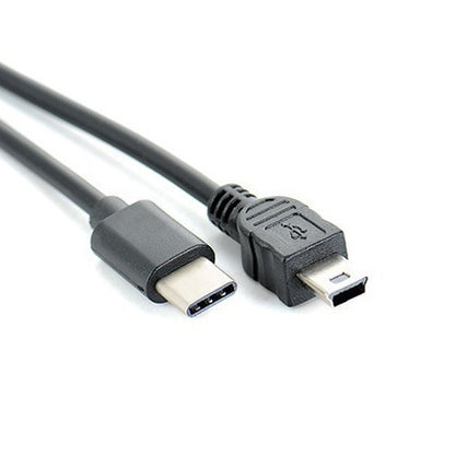 <0.5m Type-C Male to Mini Male R-mini usb
