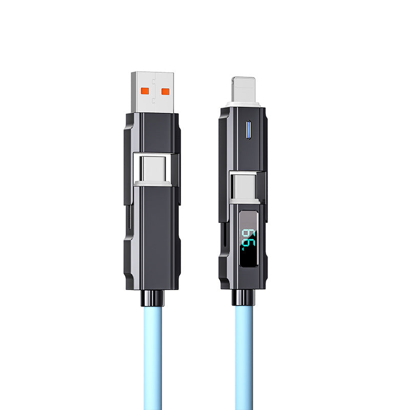 Lightning, Type-C,1m max 100w  R-1-to-4 USB-C