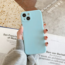 iPhone X Back Cover Case (TPU) Sky Blue