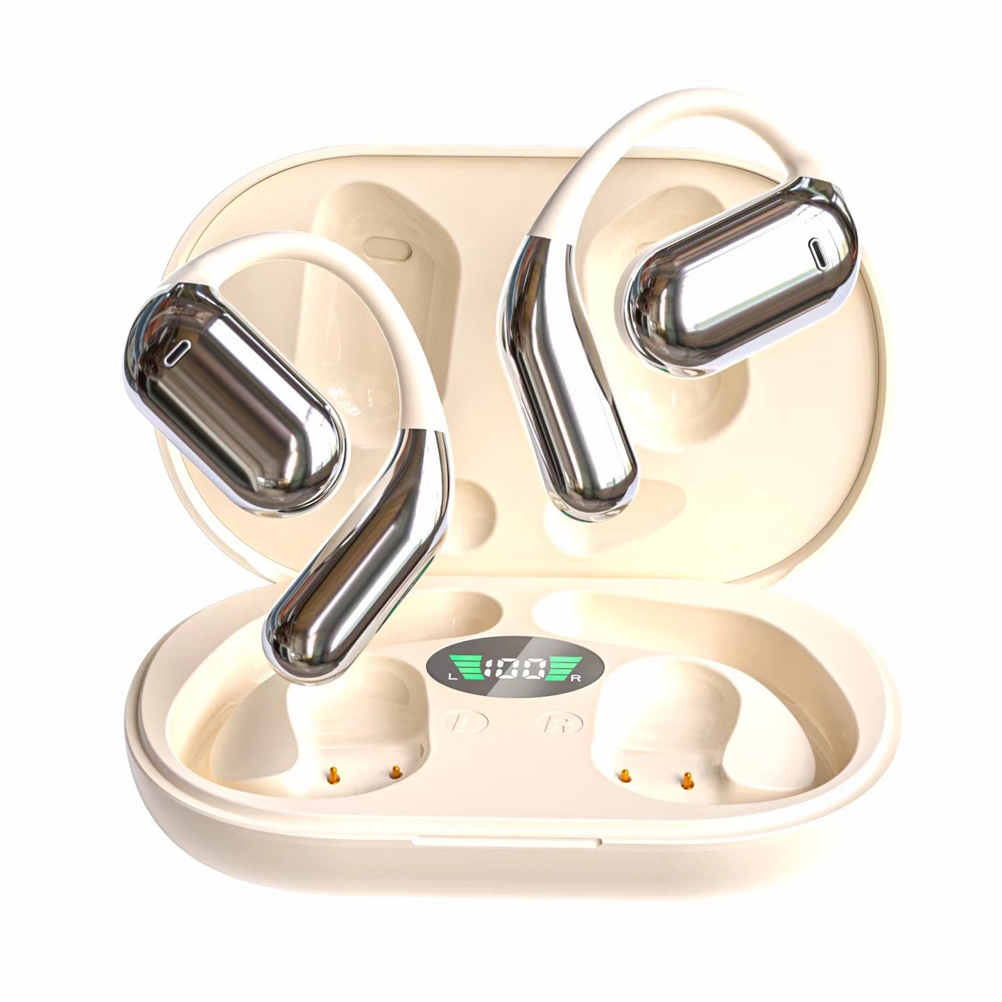 R-q16 (Wireless Earbuds with 8 Hours Playback)