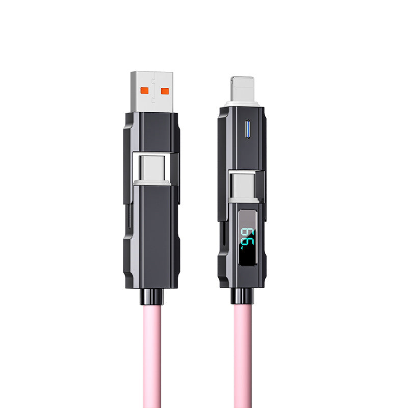 Lightning, Type-C,1m max 100w  R-1-to-4 USB-C