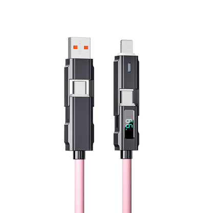 Lightning, Type-C,1m max 100w  R-1-to-4 USB-C