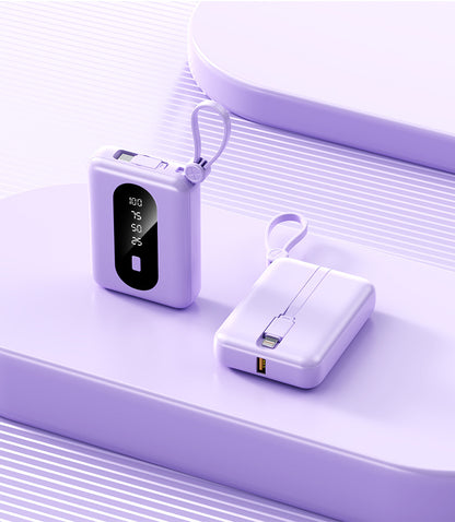R-DX244 (10000 mAh 22.5W Battery Pack with USB-C in&Out LED Display)