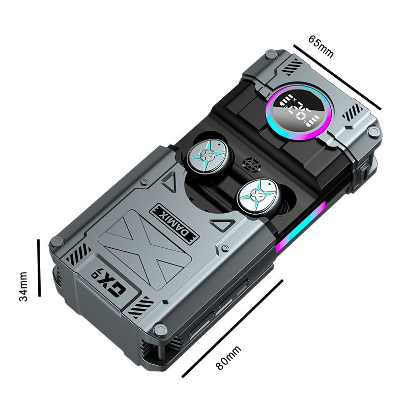 DX-0 (Wireless Earbuds with 4 Hours Playback,IPX4 Sweat & Water Resistance)