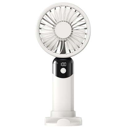 C125  (Handheld Portable Turbo Fan [8H Max Cooling Time], 2000mAh ,Display Electricity in Real Time,Travel/Summer/Concerts/Lash)