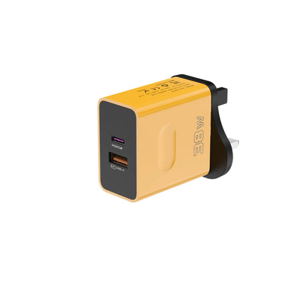 PD + QC3.0,38Wcharge head,5V/3A max（YOUXIN）