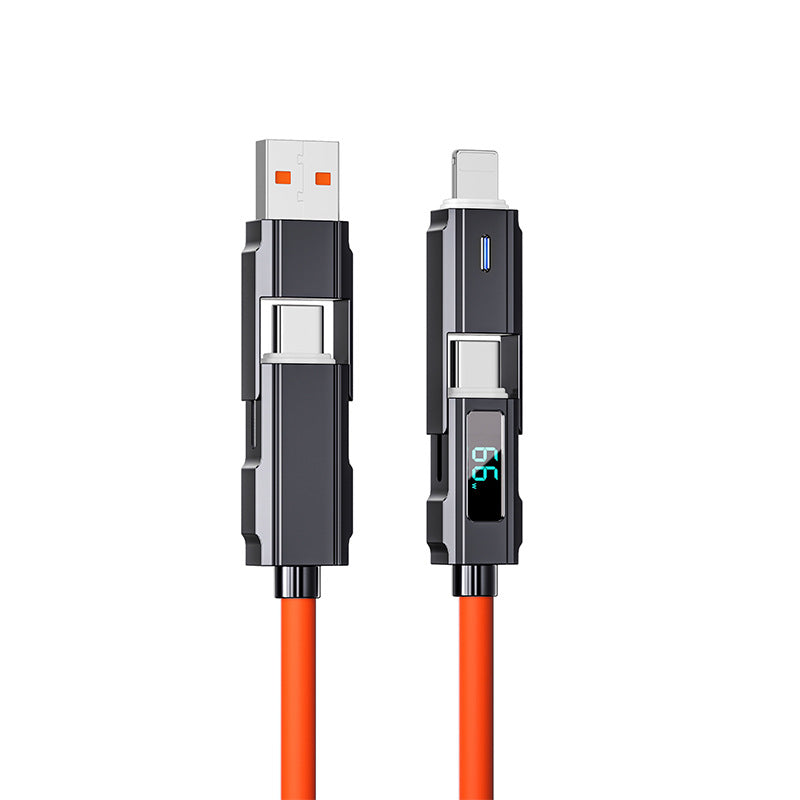 Lightning, Type-C,1m max 100w  R-1-to-4 USB-C