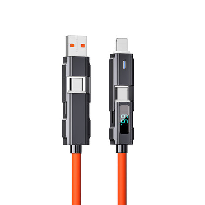 Lightning, Type-C,1m max 100w  R-1-to-4 USB-C