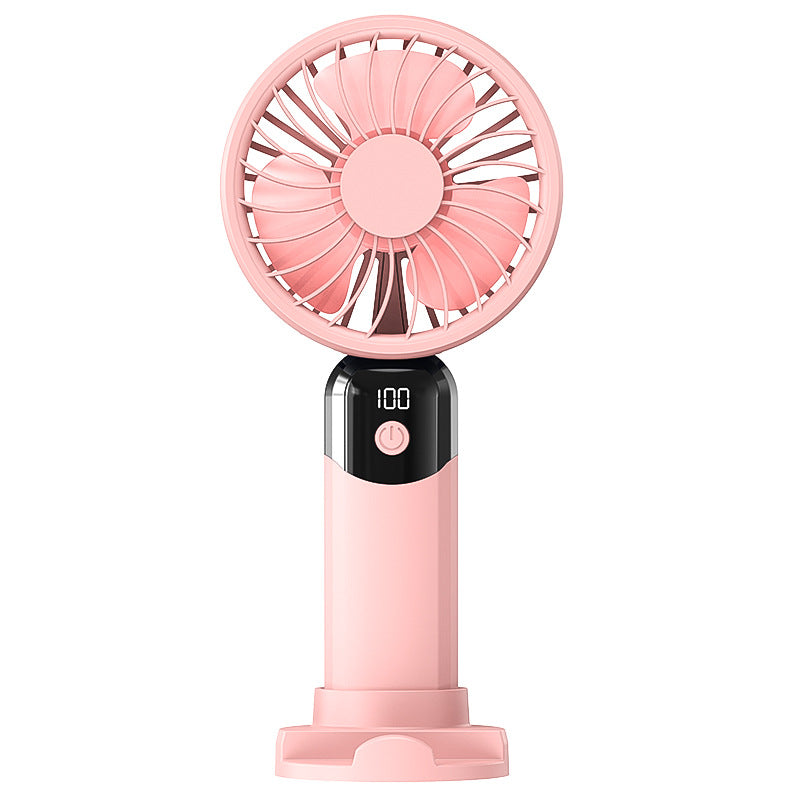 C125  (Handheld Portable Turbo Fan [8H Max Cooling Time], 2000mAh ,Display Electricity in Real Time,Travel/Summer/Concerts/Lash)